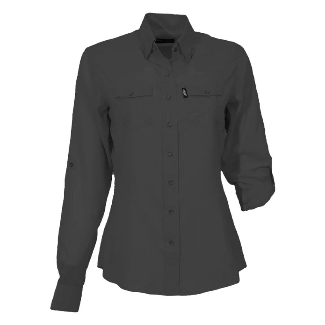 Chemise à pression à manches longues Sol Hooey pour femme