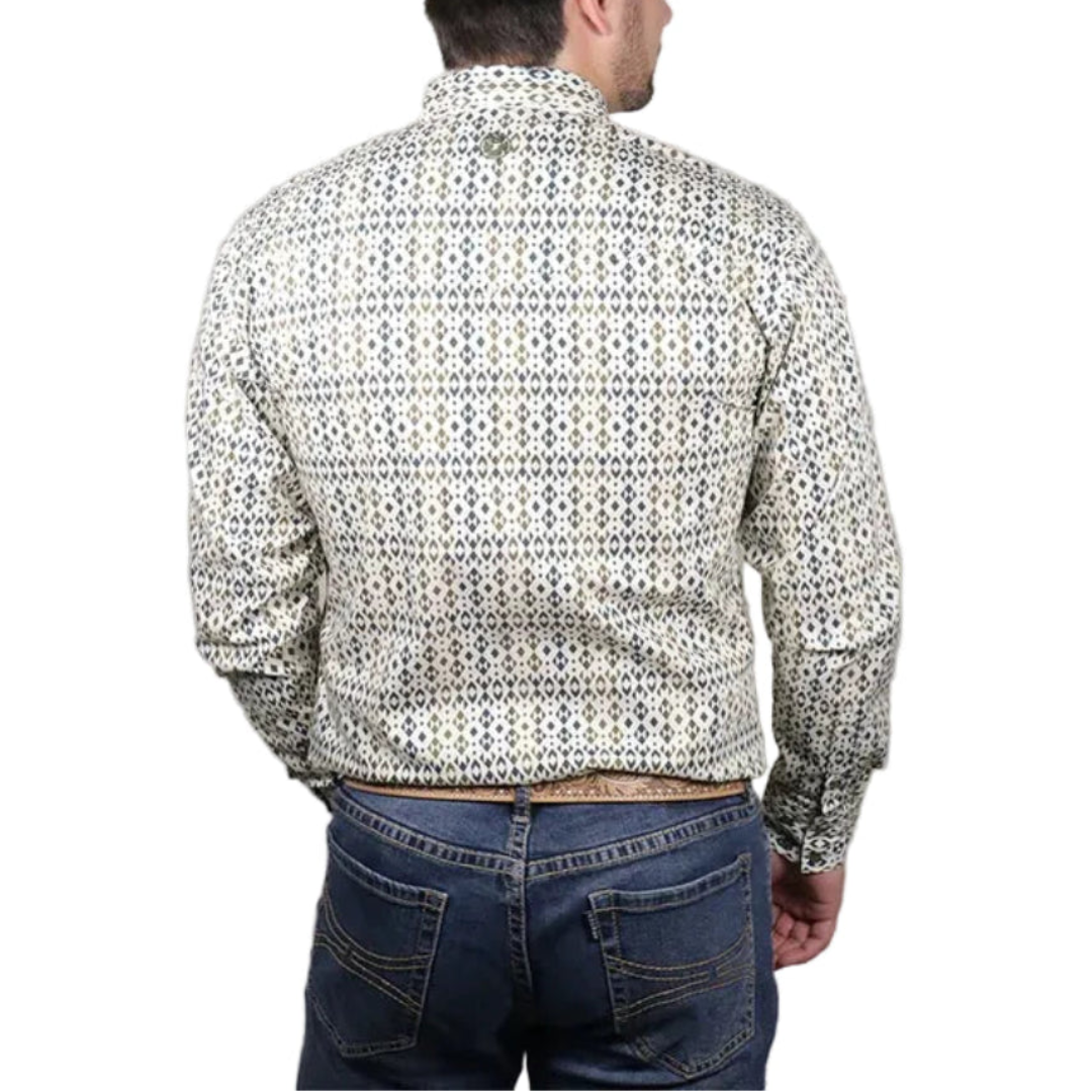 Chemise à manches longues à boutons-pression pour homme Dos Sol Hooey Brands