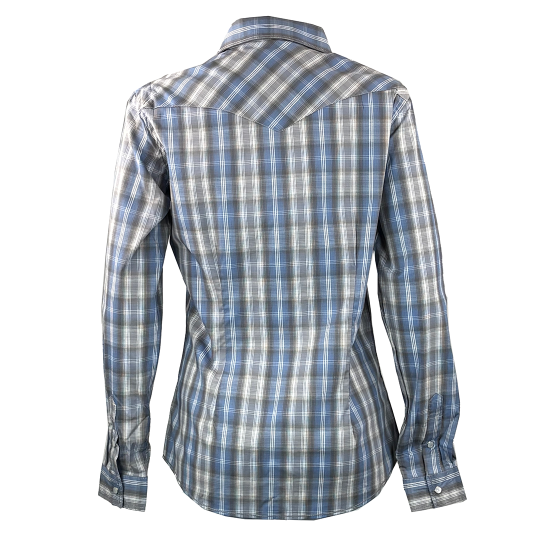 Rough Stock Women's Plaid Button-Down Shirt