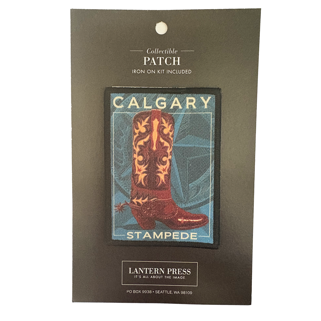 Calgary Stampede Cowboy Boot Patch