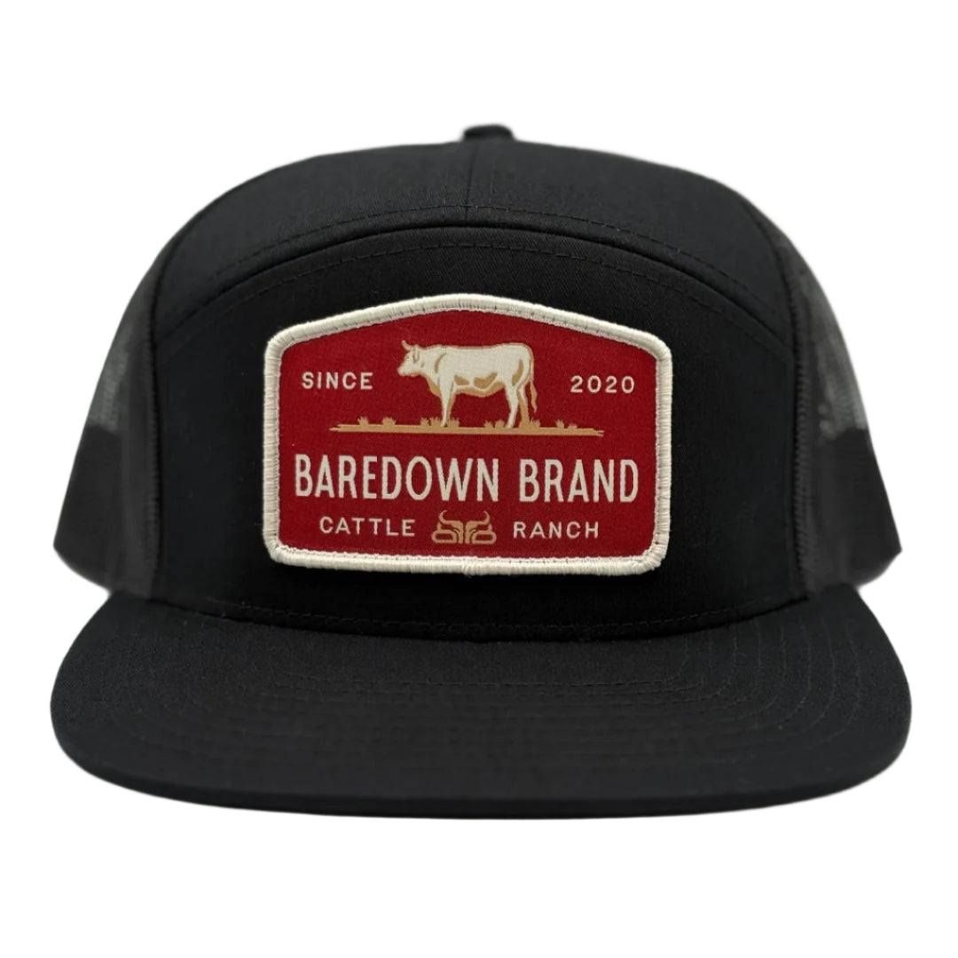 Baredown Brand Unisex Cattle King Flat Cap