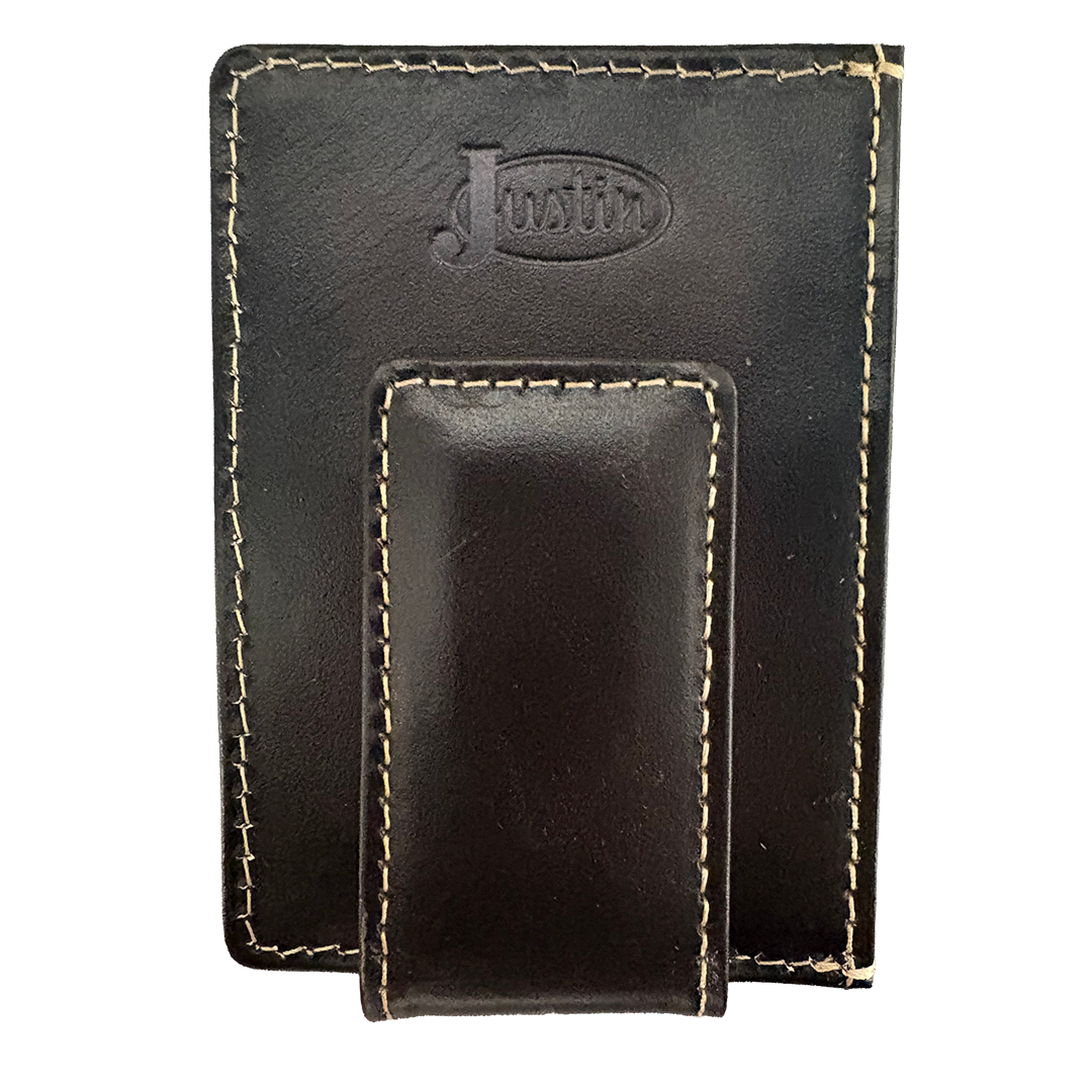 Porte-billets Justin en cuir de vache pour homme