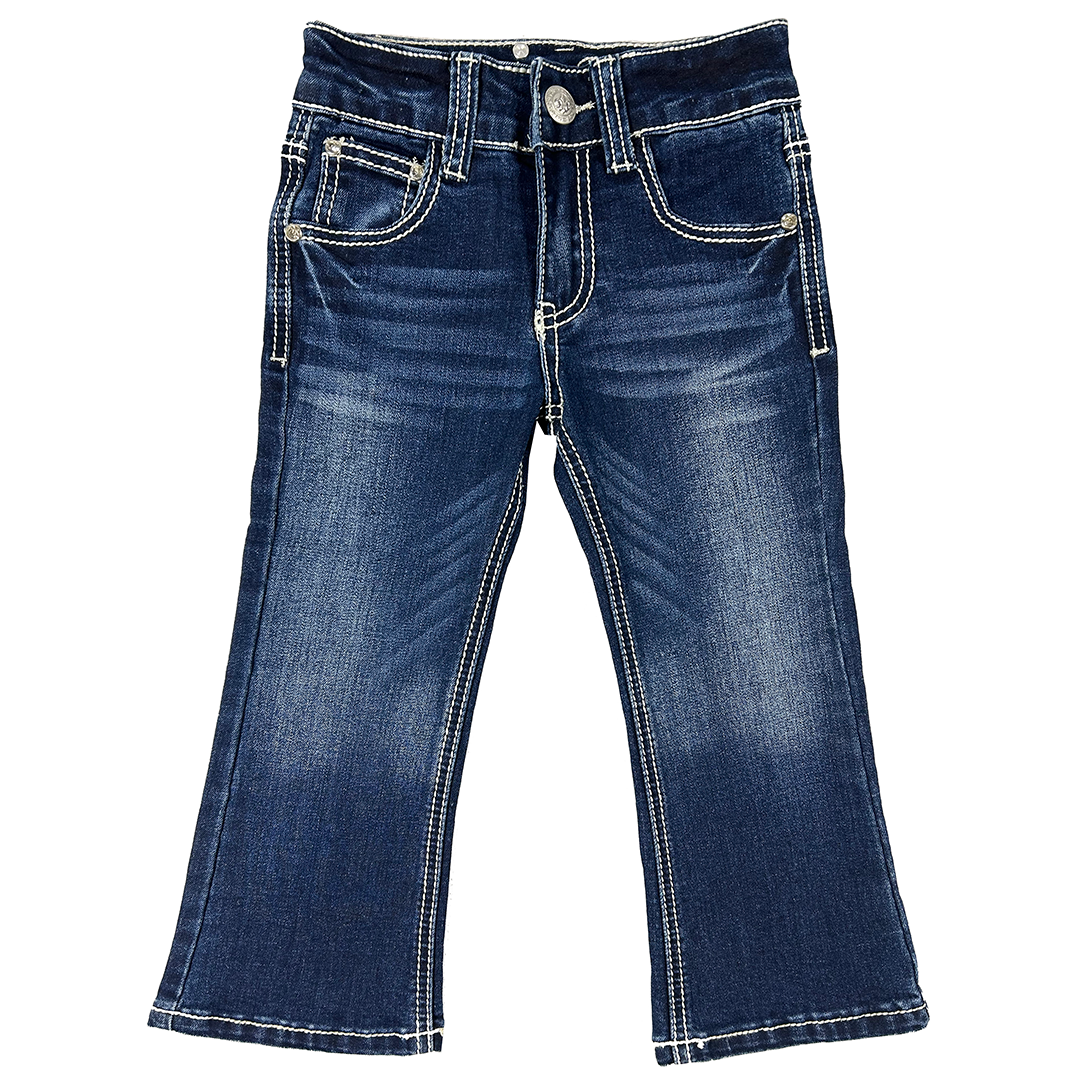 Rodeo Toddler Girl Girls' Aztec Embroidery Bootcut Jeans