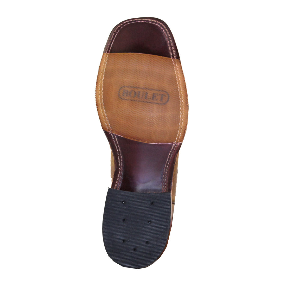 Boulet Men's Square Toe Cowboy Boots