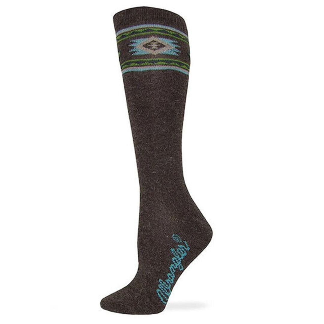 Chaussettes montantes en mélange angora Wrangler pour femme
