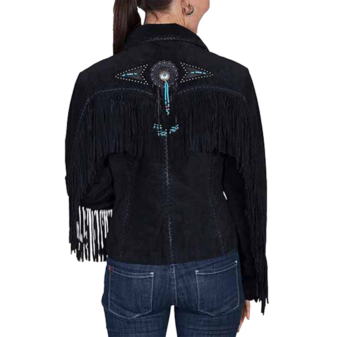 Scully Women's Concho Fringe Jacket