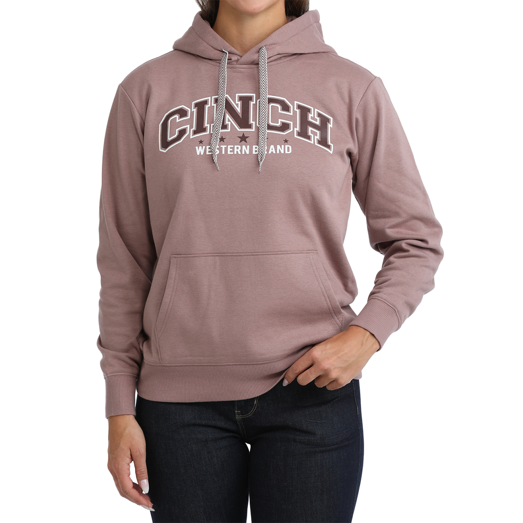 Cinch – Sweat à capuche avec logo pour femme