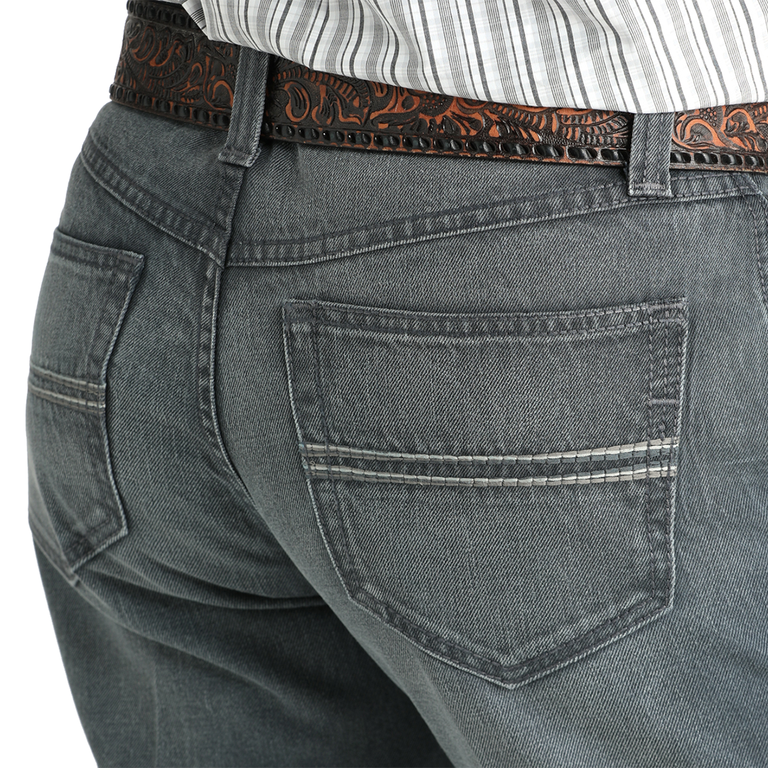 Cinch Men's Carter Grey Relaxed Bootcut Jeans