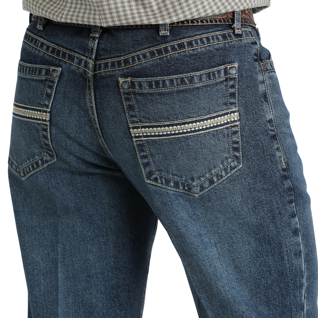 Jean bootcut décontracté gris Carter pour homme de Cinch