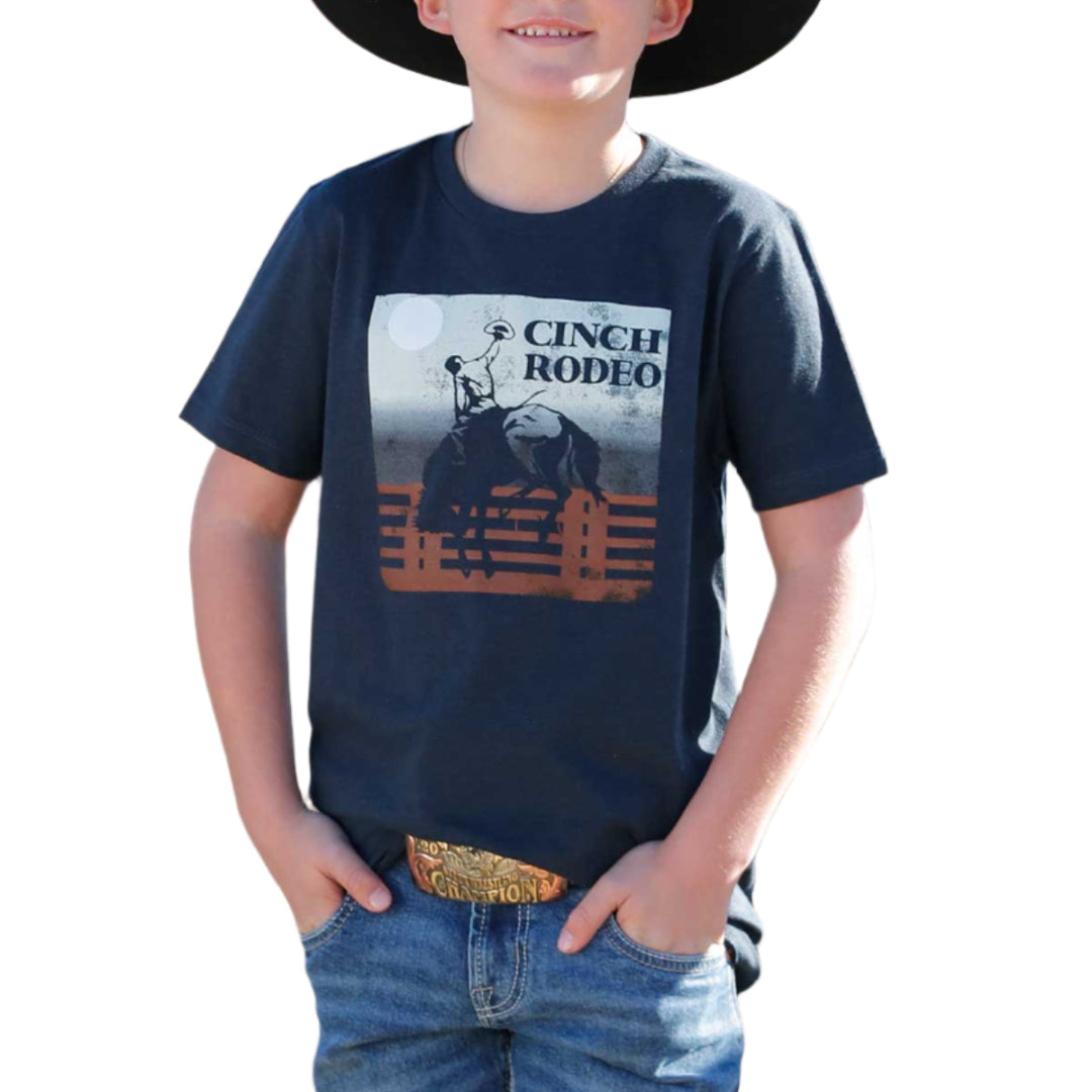 T-shirt de rodéo Cinch pour garçons