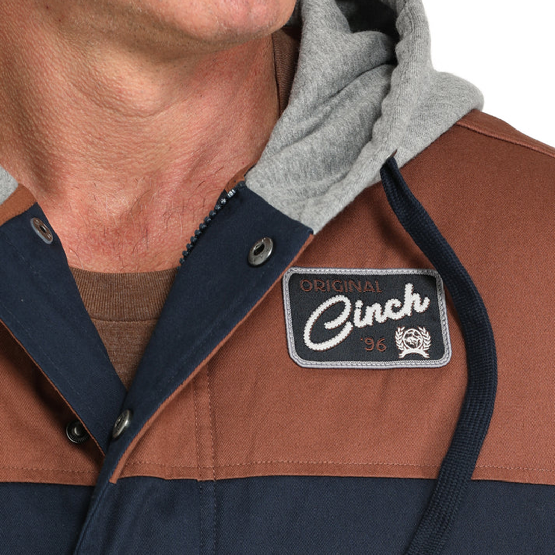 Cinch Men's Blocked Canvas Hoodie Jacket