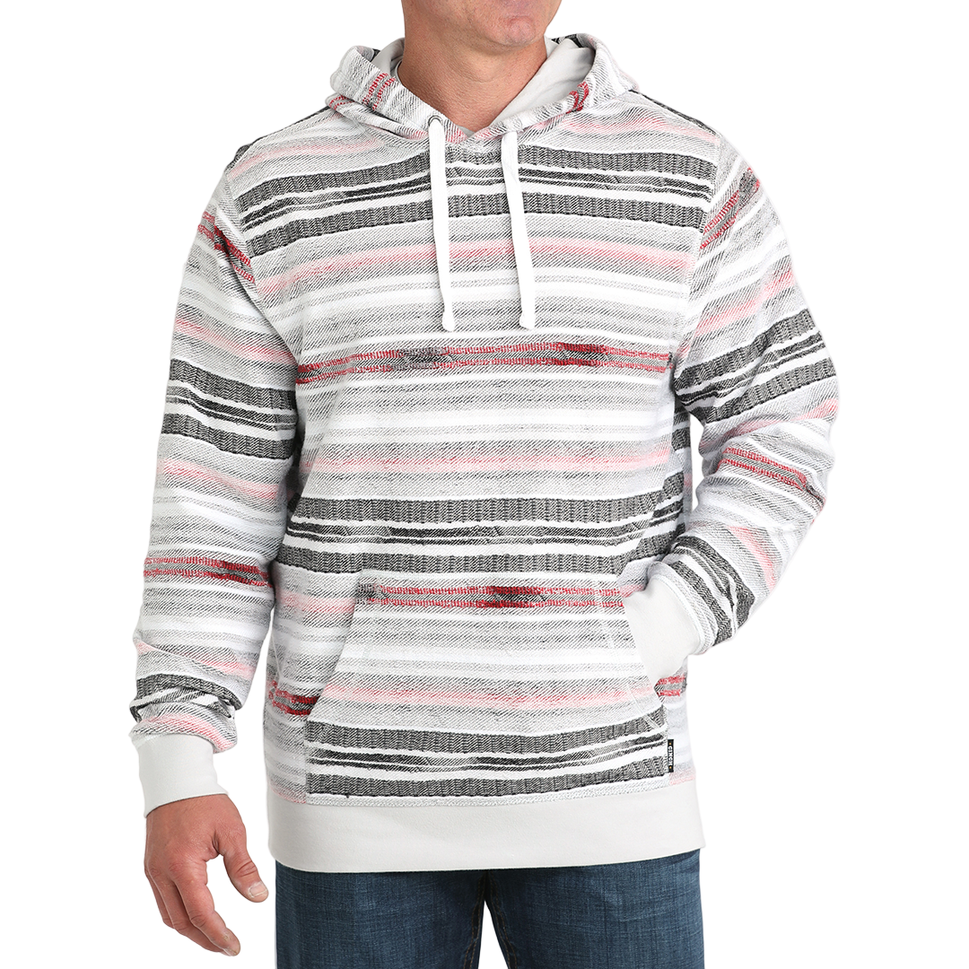 Cinch Men's Serape Stripe Pullover Hoodie