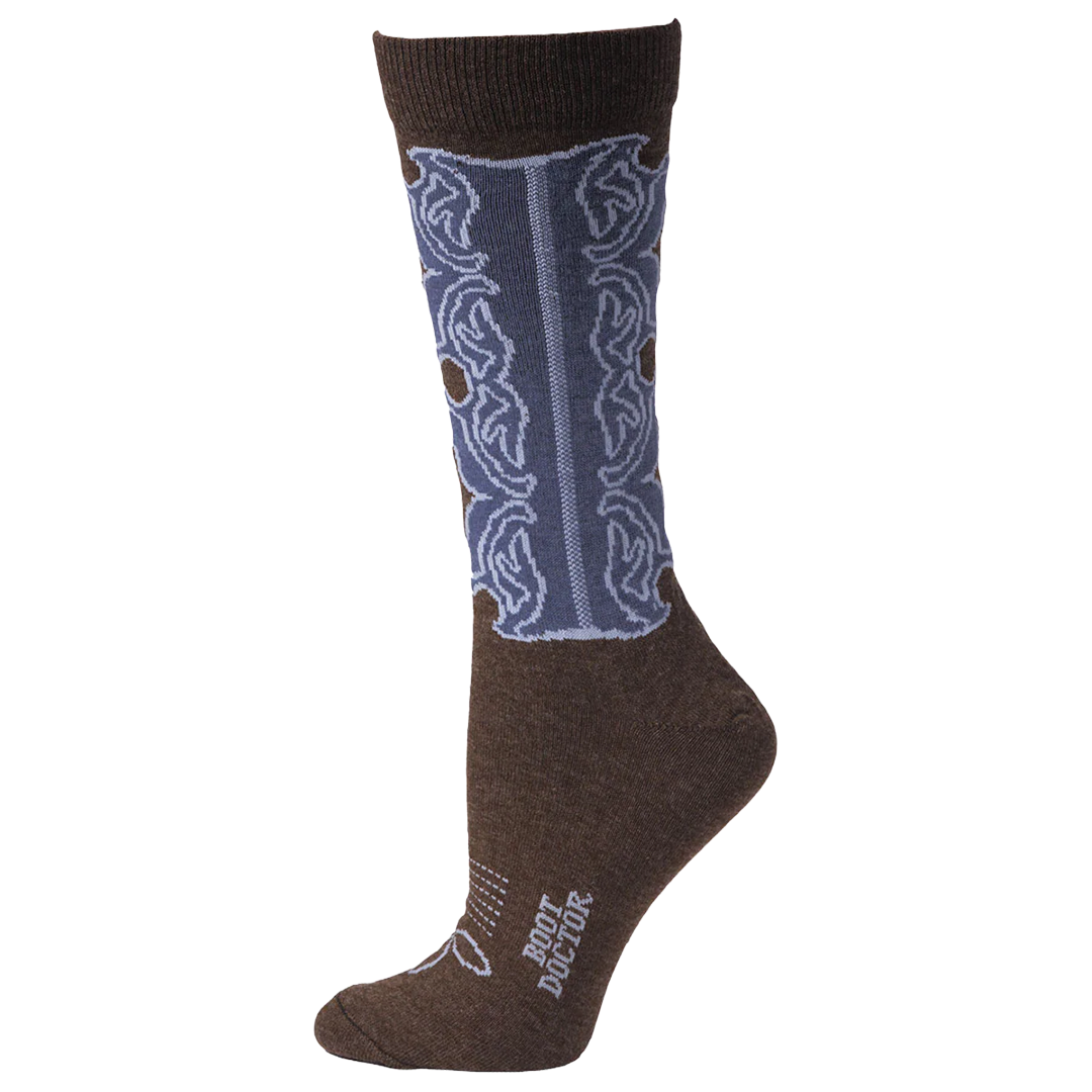 Boot Doctor Women's Western Boot Tall Crew Socks