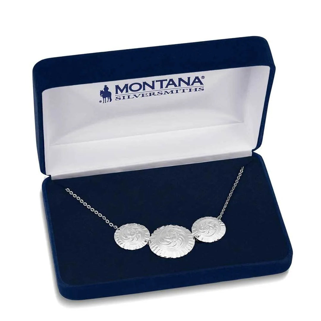 Collier Sundance Conchos Montana Silversmiths