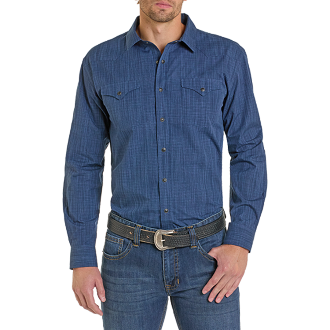 Panhandle Men's Long Sleeve Snap Shirt