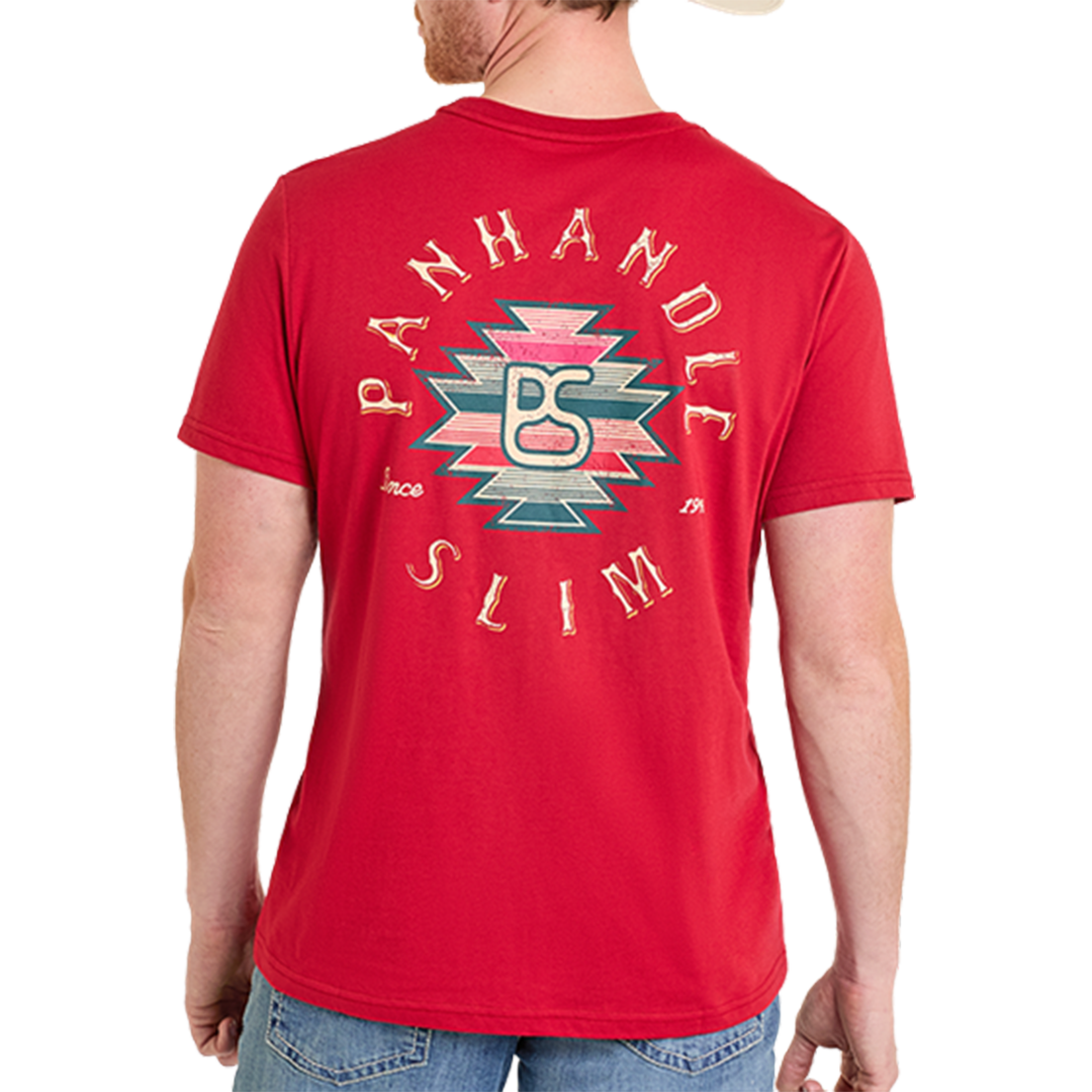 T-shirt unisexe Panhandle Slim à motif aztèque