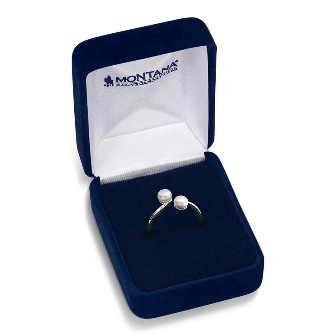 Bague enveloppante « Perle de perfection » Montana Silversmiths
