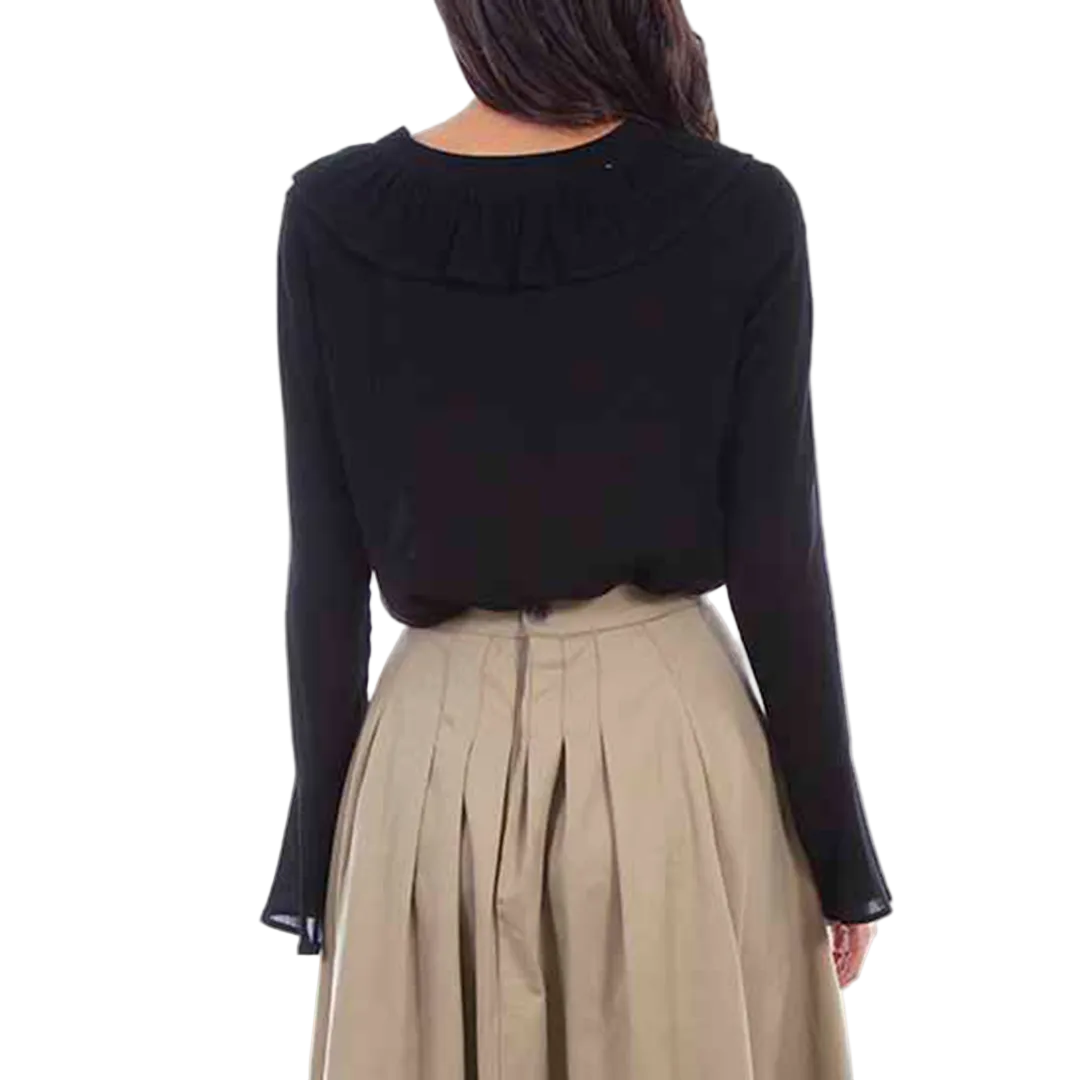 Chemise à franges et à boutons-pression pour femme Scully Rodéo