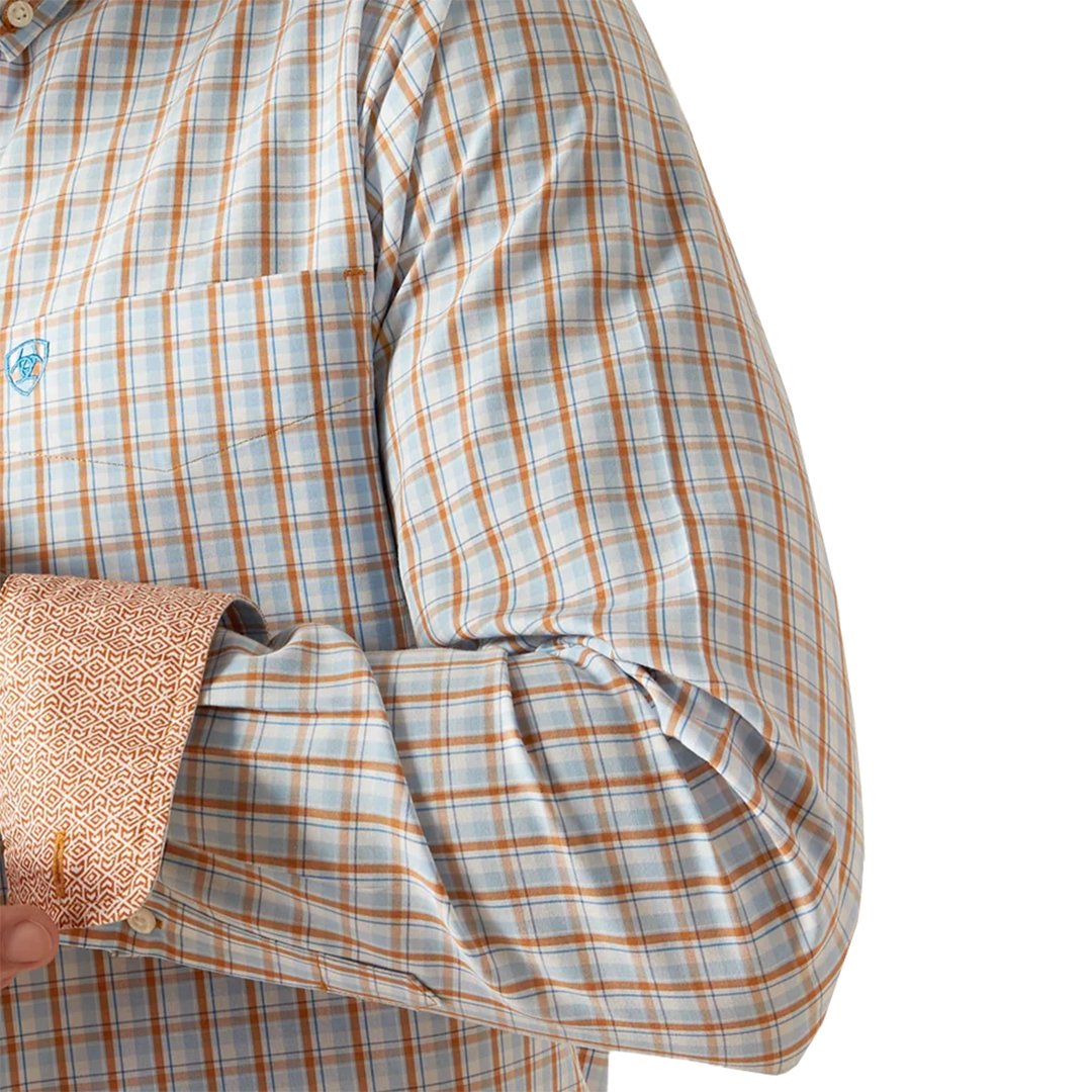 Ariat Men's Wrinkle Free Brendan Long Sleeve Button Shirt