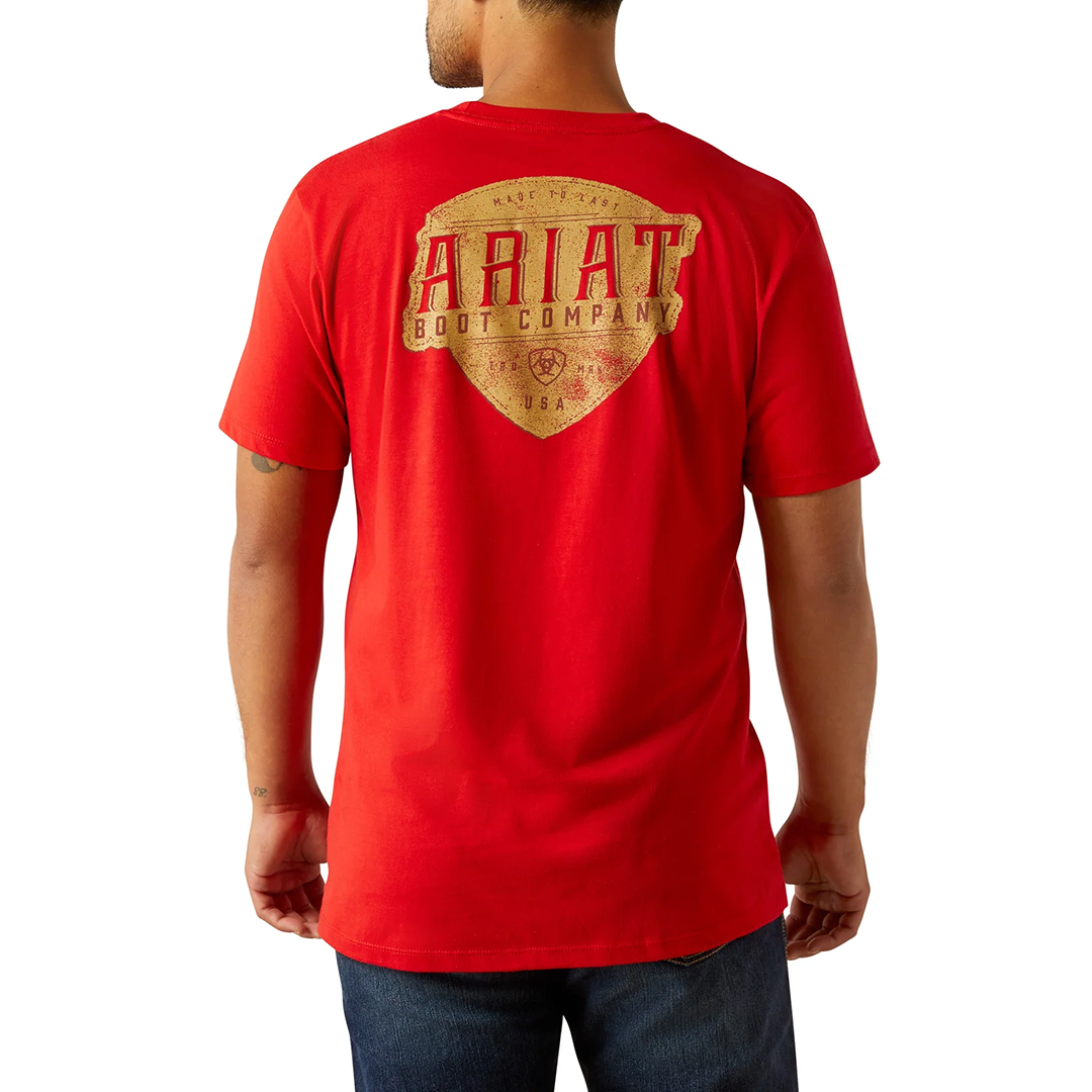 T-shirt Ariat homme à logo bouclier