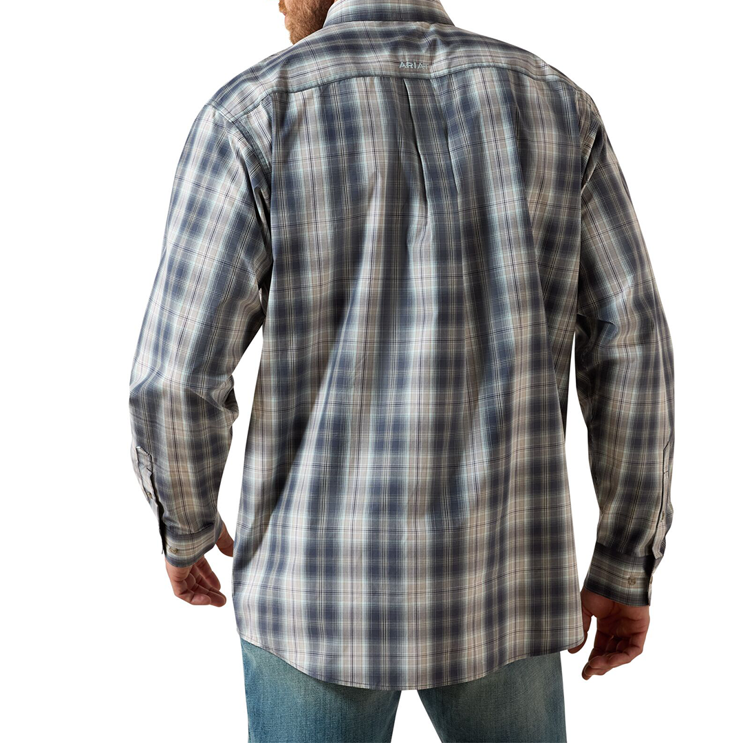 Chemise boutonnée à manches longues coupe classique Pro Series Bear pour homme Ariat