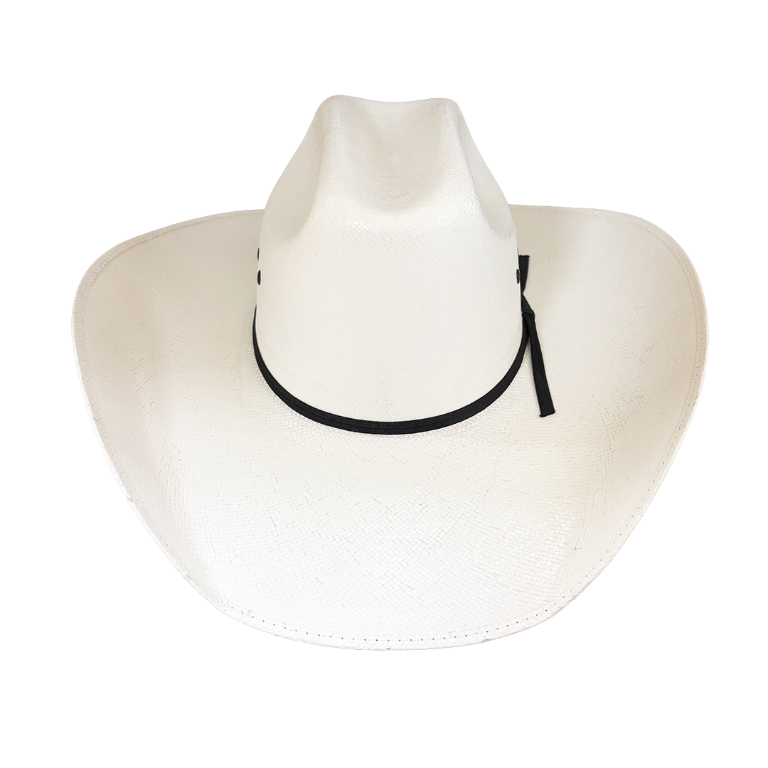 Chapeau de cowboy en paille unisexe Justin Wesley 20X