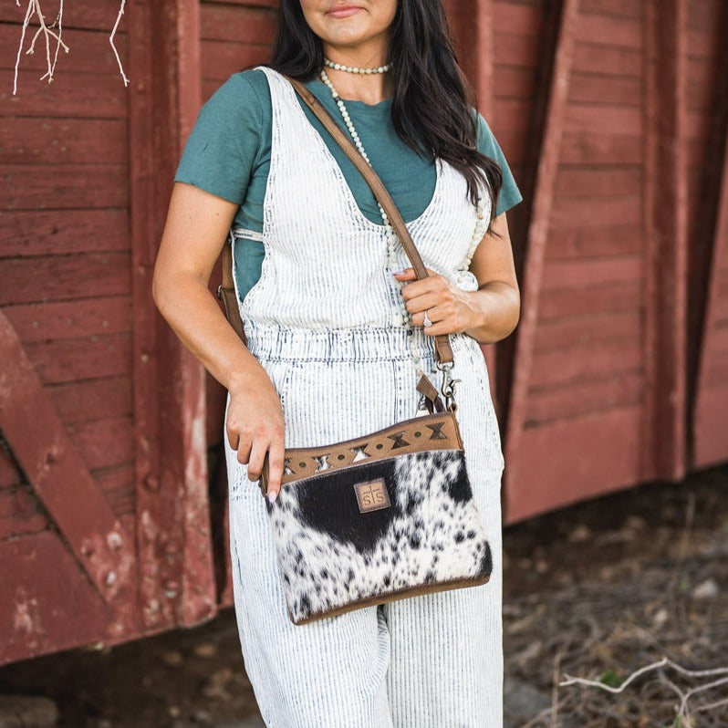 STS Ranchwear Women's Vivian Cowhide Crossbody Purse