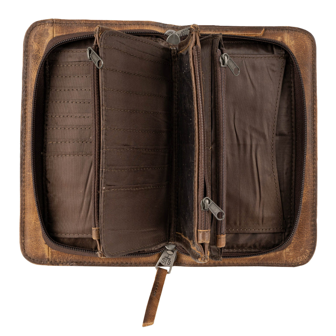 STS Ranchwear Vaquero Cowhide Evie Organizer