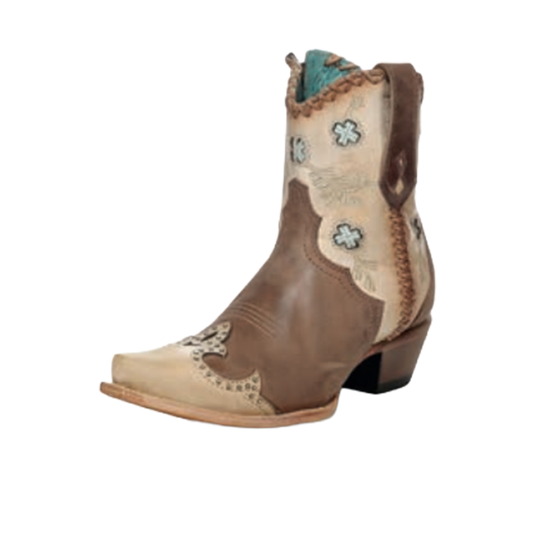 Bottes de Cowgirl Western Courtes Mariah pour Femme Corral
