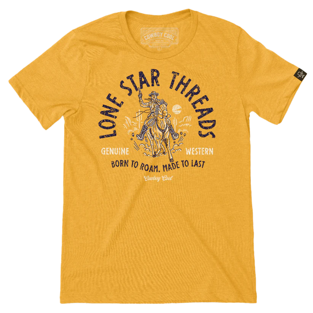 Cowboy Cool Men's Lone Star Threads T-Shirt