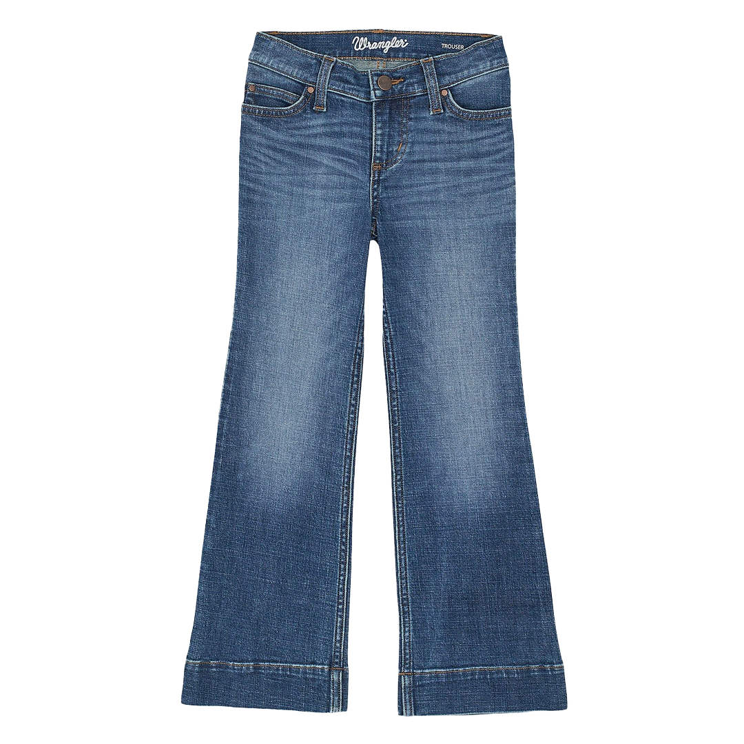 Wrangler Girls' Retro Trouser Jeans