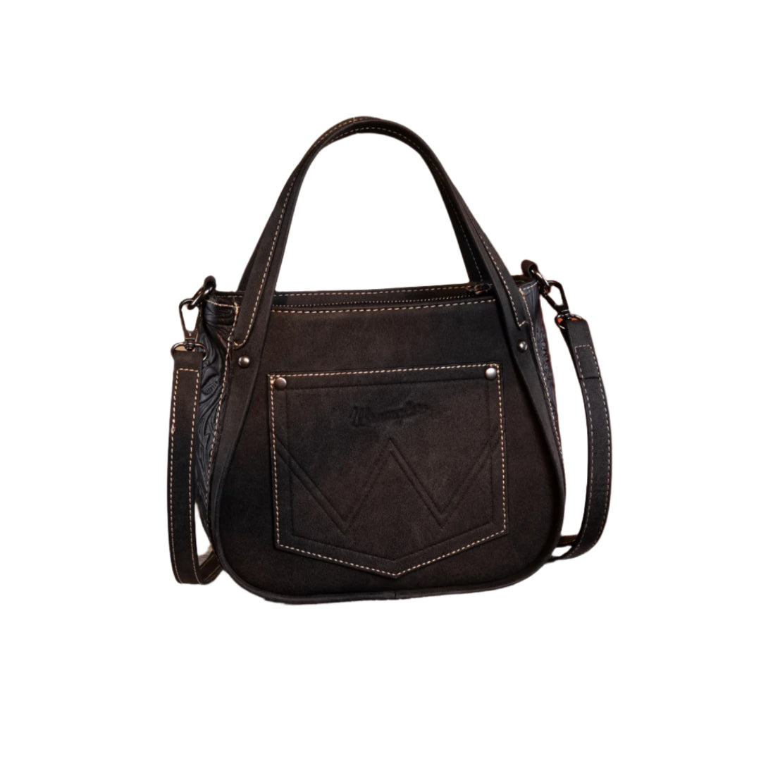 Wrangler Women's Genuine Hair-On Cowhide Tote Crossbody