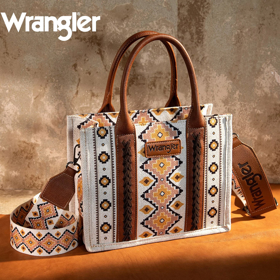 Sac cabas en toile à imprimé sud-ouest pour femme Wrangler