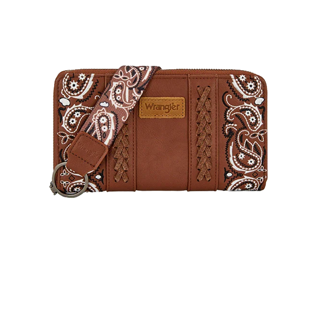 Wrangler Women's Western Desert Paisley Wallet