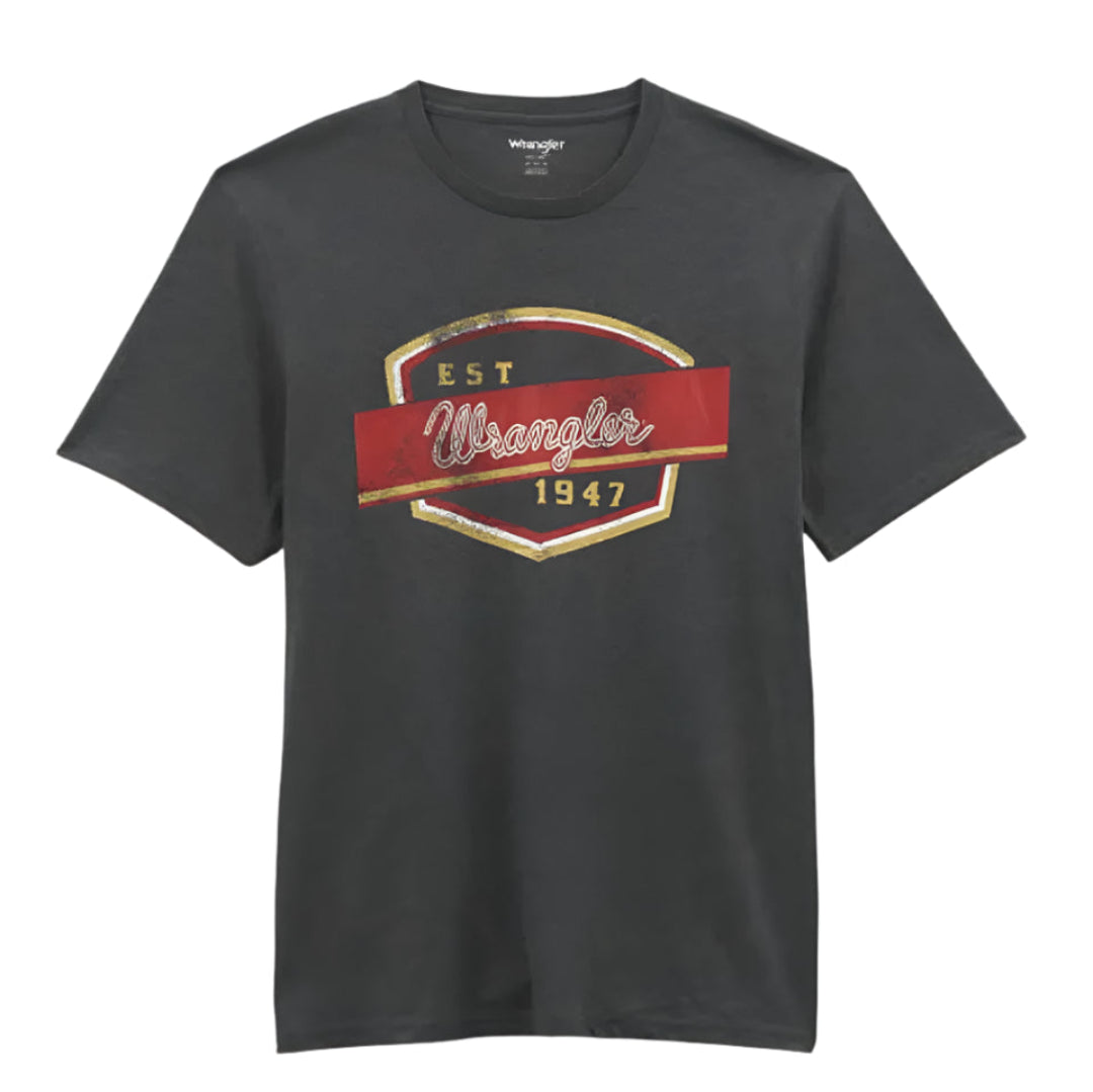 T-shirt logo 1947 Wrangler pour homme