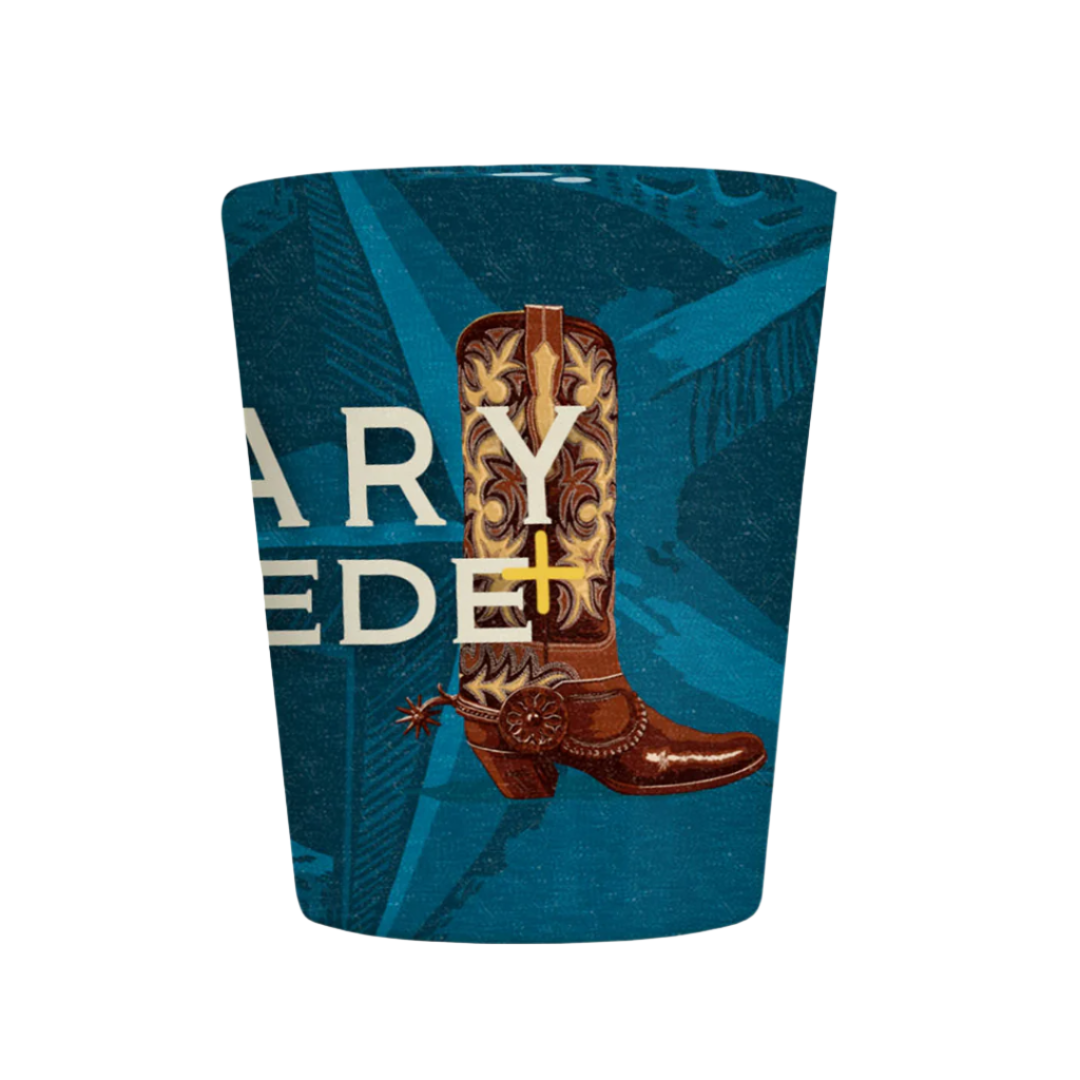 Calgary Stampede Cowboy Boot Shot Glass