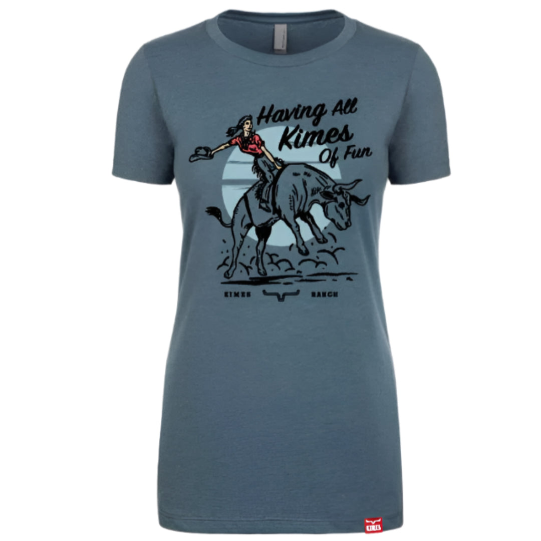 Kimes Ranch Women's "All Kimes Of Fun" T-Shirt