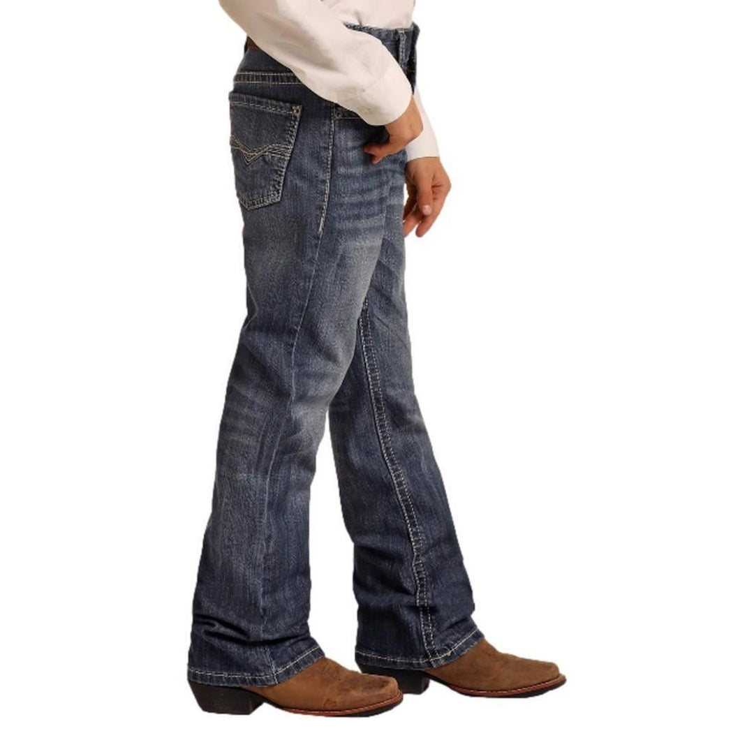 Jeans coupe bootcut Rock & Roll Denim pour garçons