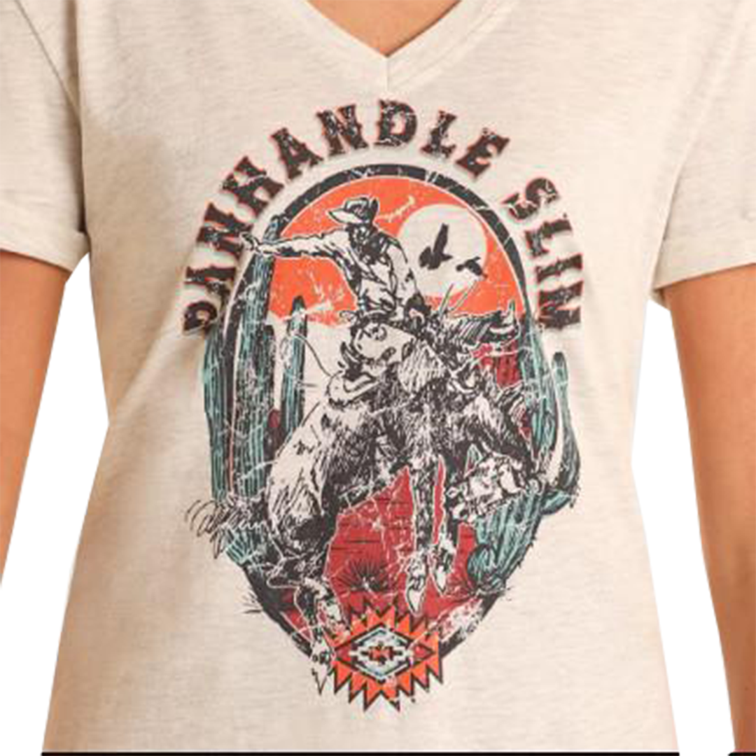 T-shirt graphique Panhandle pour femme