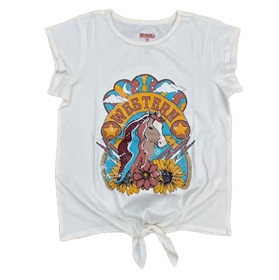 Rock & Roll Denim Girls' Screen Print T-Shirt