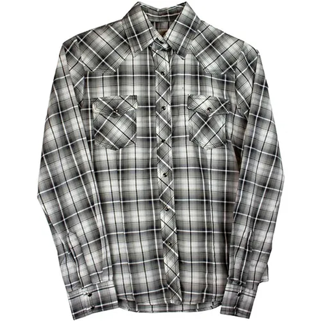 Chemise à carreaux pressionnée pour femme collection Cowgirl