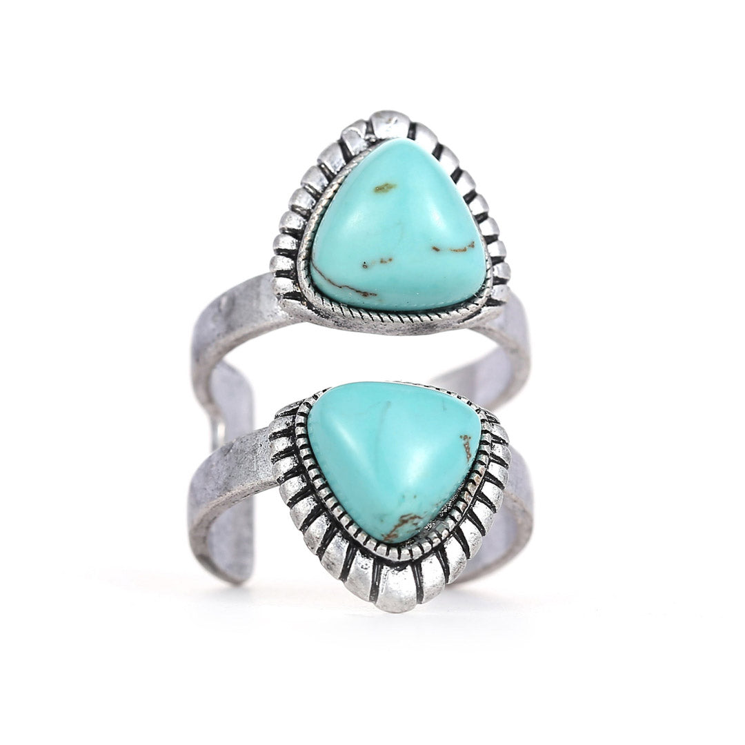 Cowgirl Confetti Women's Triangle Stone Ring