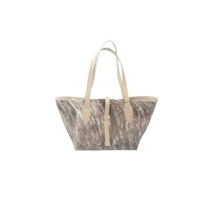 Juan Antonio Bison Cognac Tote Bag
