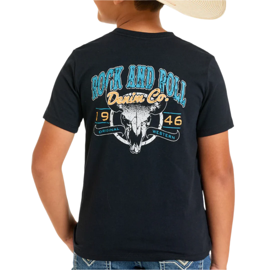 Rock & Roll Denim Boys' 1946 Graphic T-Shirt