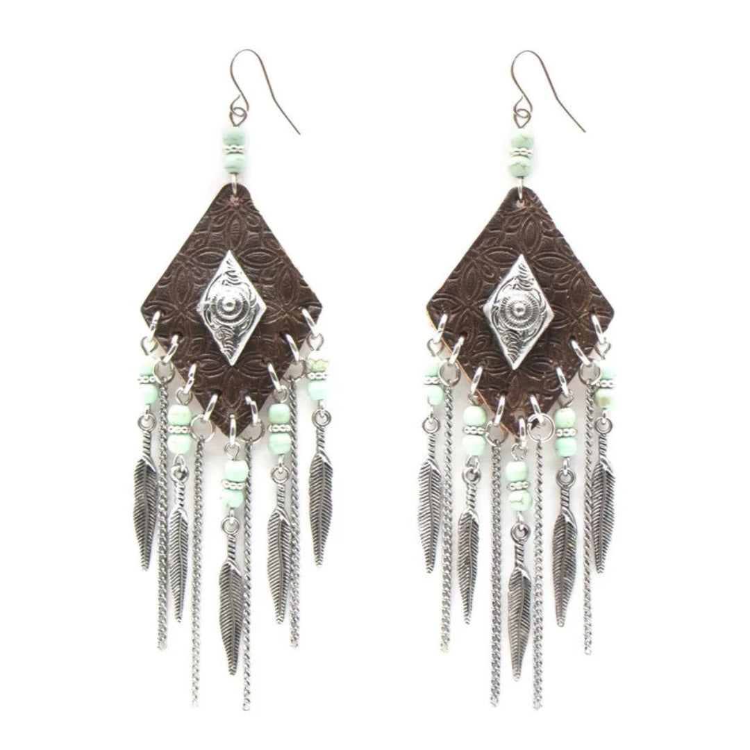Boucles d'oreilles « Sweetest Word » pour femme Cowgirl Confetti