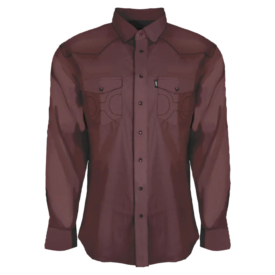 Chemise à manches longues à boutons-pression pour homme Dos Sol de Hooey Brands