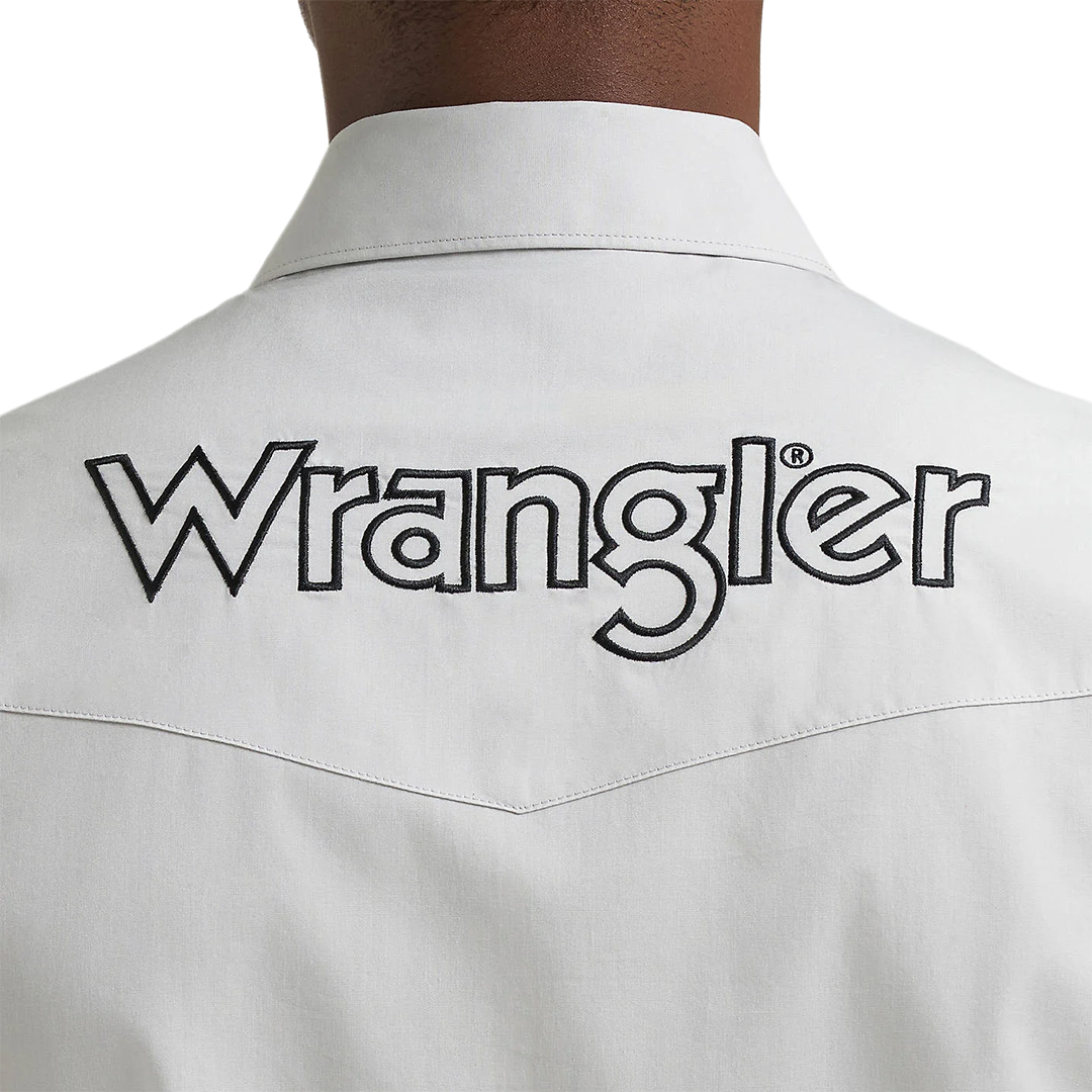 Chemise à manches longues boutonnée à motif écossais Wrangler Rétro Premium pour homme