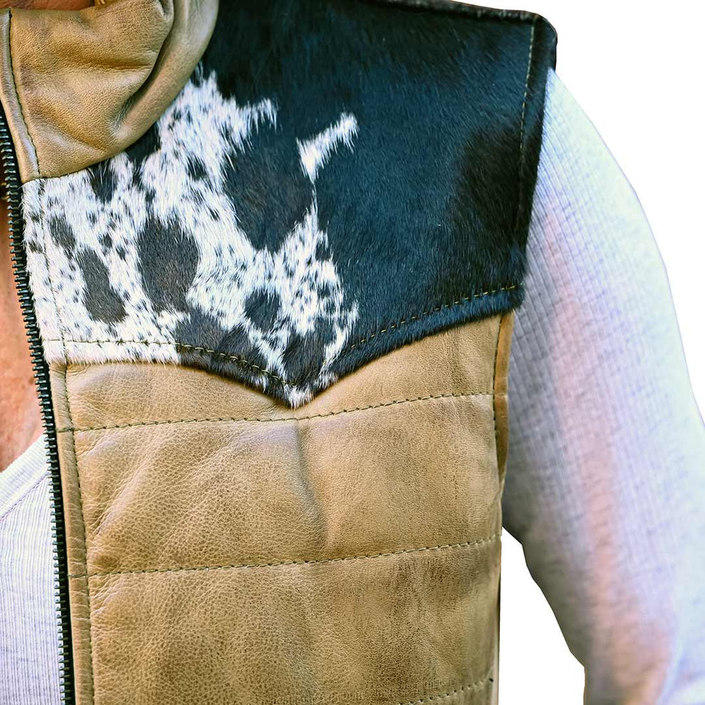 STS Ranchwear Women's Adalyn Palomino Cowhide Vest