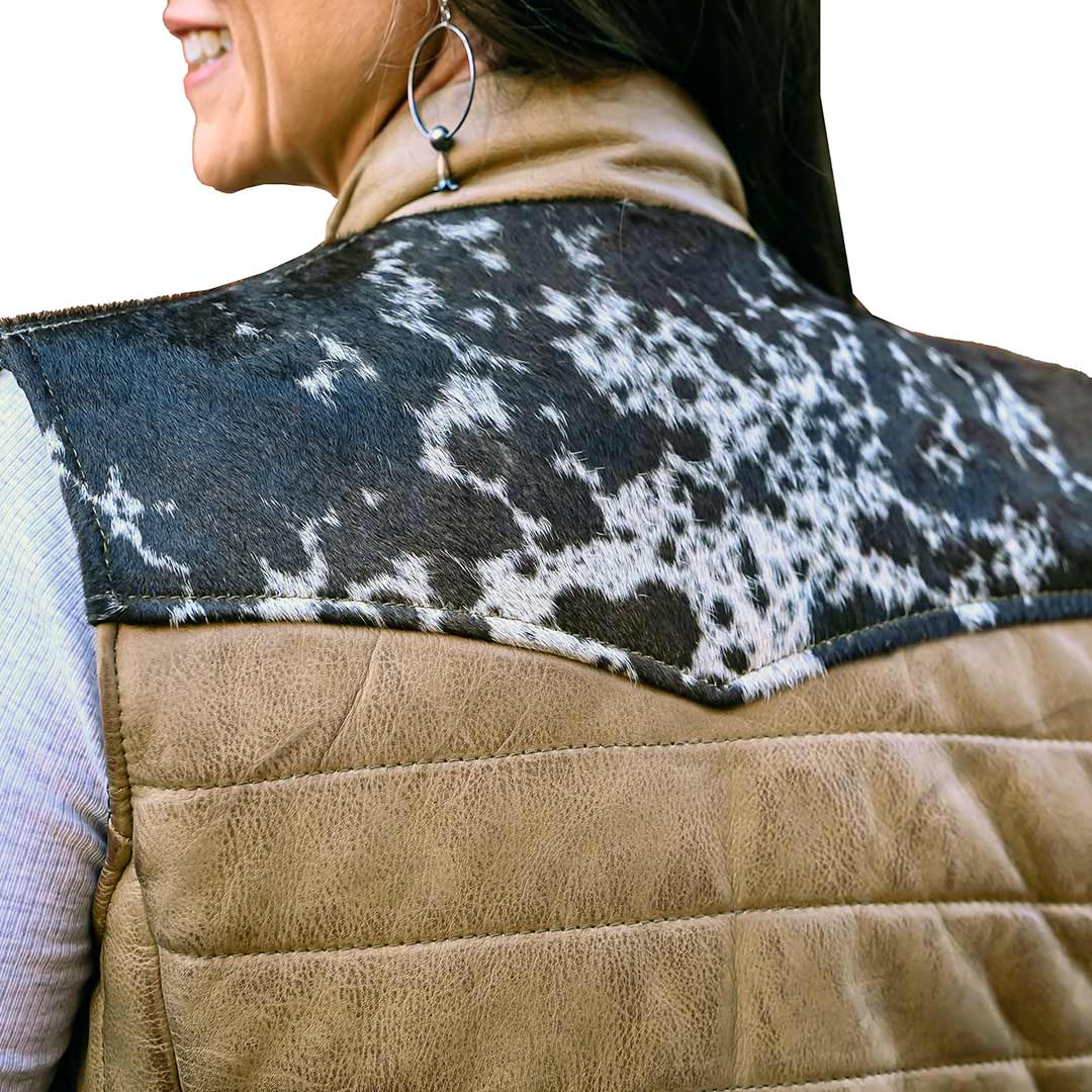 STS Ranchwear Women's Adalyn Palomino Cowhide Vest