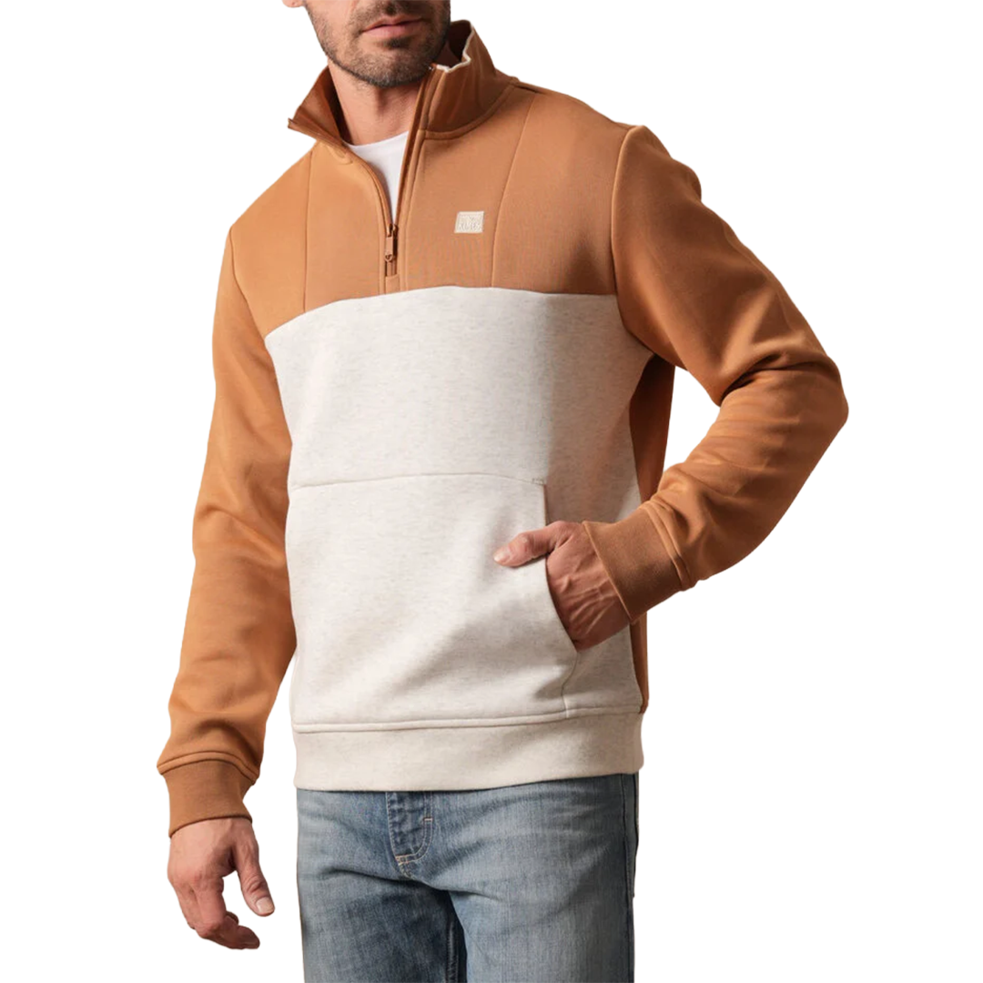 Sweat à capuche Ariat avec logo gaufré pour homme
